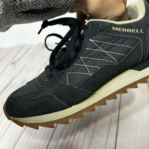 Merrell Alpine Fit Sole Sneakers Black Cream Women’s - Picture 9 of 12